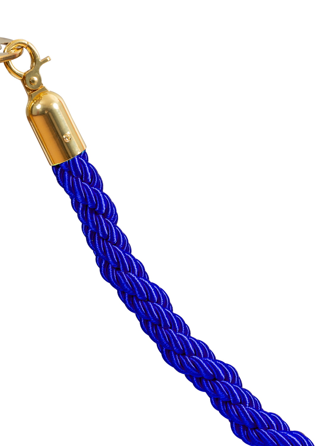Blaue Kordel – goldene Schnalle-0