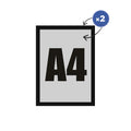 Magnetic Rewers A4 (schwarz)-0