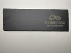 Schieferplatte rechteckig 38 x 13 cm